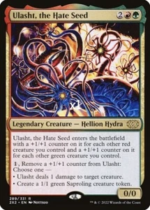 ULASHT, THE HATE SEED X 1 N/M- DOUBLE MASTERS 2022 MAGIC THE GATHERING - Picture 1 of 1