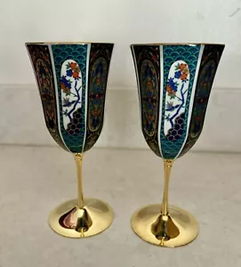 Japanese Imari Goblets - Picture 1 of 9