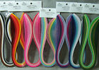 Quilled Creations Quilling Mixed Colors Paper Strips 1/8 inch 3mm 100/pack 