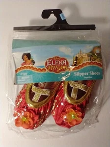 Mädchen Disney Elena von Avalor Kostüm Slipper Schuhe OSFM 7-11 NEU  - Bild 1 von 2