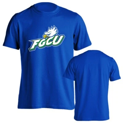 Florida Gulf Coast University Eagles Arch Text with Mascot Short Sleeve T-Shirt - Image 1 of 4