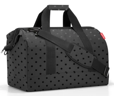 reisenthel allrounder L Reisetasche Tasche glossy dots black MT7075 - Bild 1 von 3