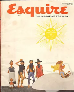 Esquire Magazine--Oct. 1954 Jeanmarie Gate-fold-----162 - Imagen 1 de 1