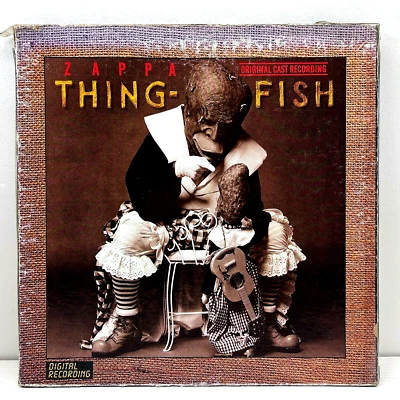 Frank Zappa Thing-Fish 1984 Vinyl Barking Pumpkin Records 1st Press Box Set Foto 1 de 4