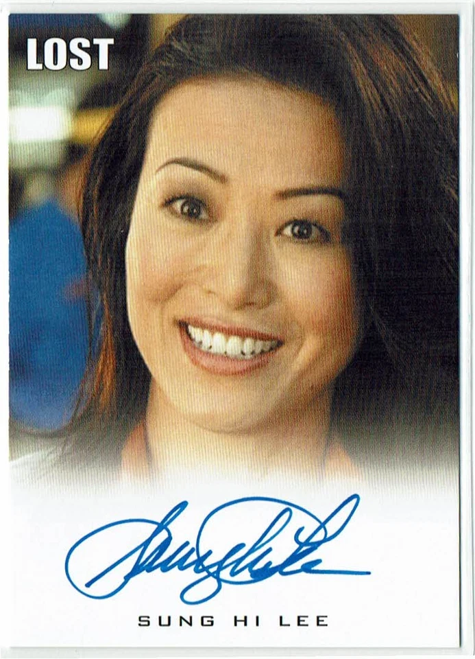 Lost Seasons 1 thru 5 - 2010 Auto Autograph Sung Hi Lee as Tricia Tanaka - Image 1 of 1
