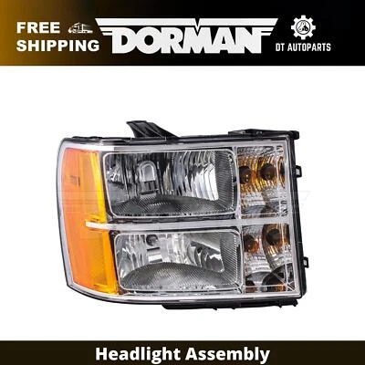 Conjunto de faros derecho para GMC Sierra 1500 Dorman 2007-2009 2008 Foto 1 de 4