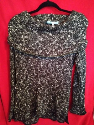 Antonio Molina ~ Long Sleeve Sweater Cowl Neck~Sz.L  - Image 1 of 4
