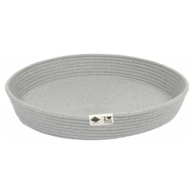 D&D Katzenkorb Jess, grau - 45 cm, Baumwoll für Happy Cats, waschbar