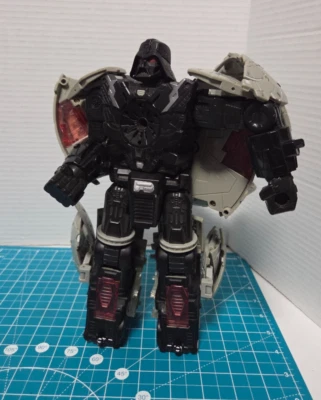 Hasbro Transformers Star Wars DEATH STAR DARTH VADER 2007 Talking Crossover - Image 1 of 4