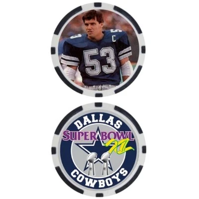 BOB BREUNIG - COWBOYS SUPER BOWL XII - POKER CHIP - Image 1 of 2