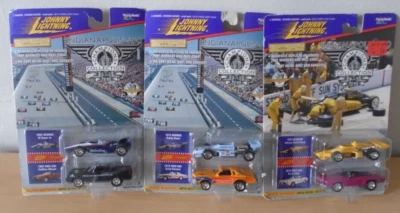 Coches diecast Johnny Lightning edición limitada Pace Car TRIO (sellados de fábrica) Foto 1 de 4