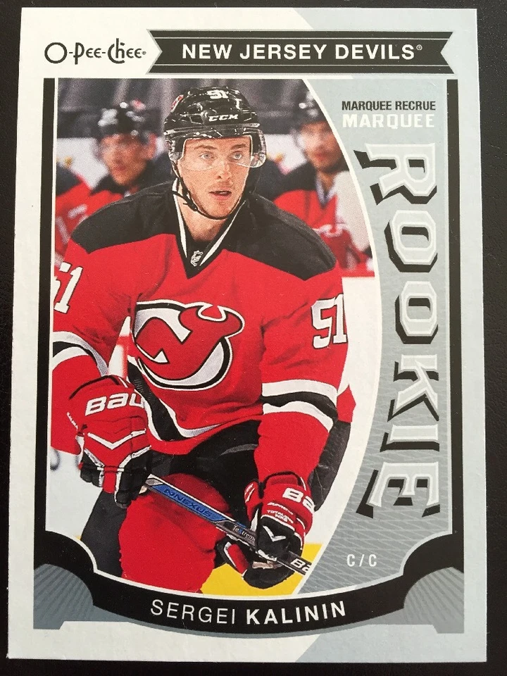 2015-16 UD Hockey Series 2 Sergei Kalinin #U28  RC O-Pee-Chee Insert - Image 1 of 1