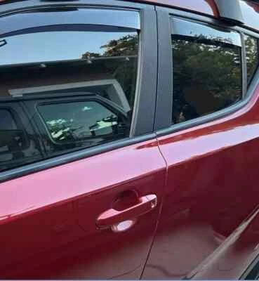 fit:2011-2018 Volkswagen Touareg 6PC Pillar Post Trim Cover Carbon Fiber Black - Image 1 of 2