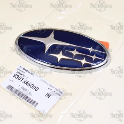 New Genuine OEM Subaru LEGACY OUTBACK Front Radiator Grille Emblem 93013AG000 Foto 1 de 4