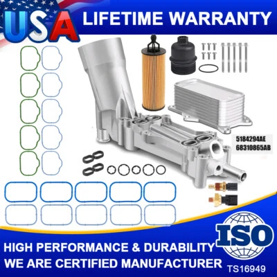 Адаптер алюминиевого масляного корпуса 926-959 для Chrysler Pacifica 2017-2022 и Jeep & RAM - Изображение 1 из 4