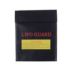 Black Fireproof Rc Lipo Battery Safe Bag Safe Guard Charge Bag Sack 180X230mm.Mg