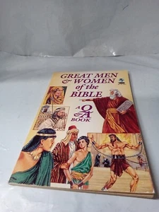 GREAT MEN & WOMEN OF THE BIBLE Q & A BOOK 1998 Erma Reynolds - Picture 1 of 3