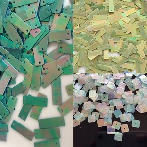 Applicazione paillettes toppa decorazione matrimonio sari lavoro - Foto 1 di 8