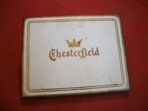 Vintage Collectable Chesterfield Cigarette Tin Box - Picture 1 of 2