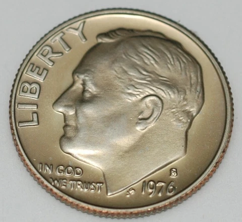 1976-S Roosevelt Proof Dime Cover