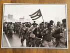Postkarte Schwarz Wei Cuba Kuba Havanna  La Habana Malecon Revolucion Corrales