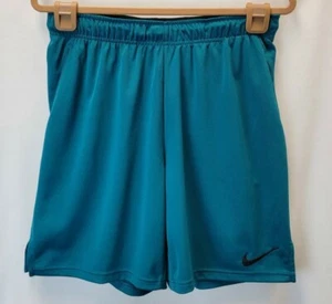 Nike Dri-Fit Shorts Men's Medium Blue Athletic Elastic Waist Drawstring Running  - Picture 1 of 8