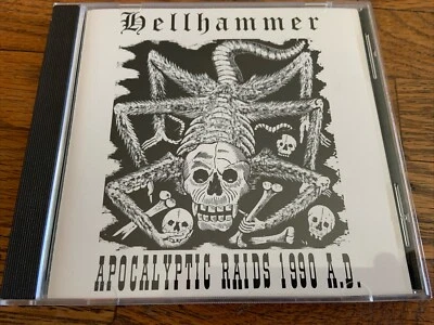 Hellhammer – Apocalyptic Raids 1990 A.D. CD 1993 Futurist 9086-11056-2 RARE Foto 1 de 3