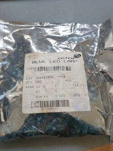 COTCO Blue Led Lamp *500 unidades* *NUEVO DE LOTE ANTIGUO* - Imagen 1 de 5