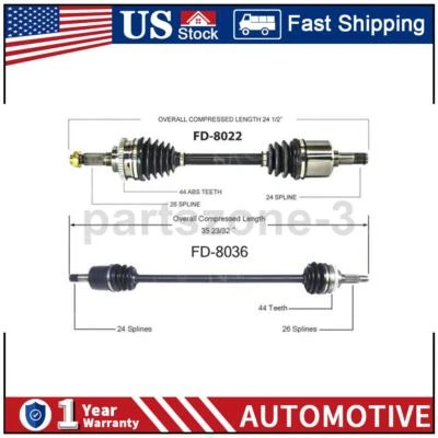 Junta CV delantera para Ford Escort 1.9L 2002 2001 2000 1999 1998 1997 1996 1995 1994 Foto 1 de 3