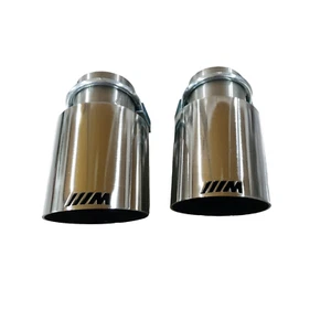 Embellecedores de escape BMW M Performance terminales 335i 335d 430i 435i 90 mm - Imagen 1 de 3