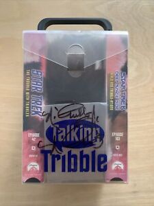 STAR TREK Talking Tribble signed Nichelle Nichols DSN 103 & TOS 42 VHS autograph