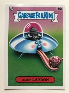 Garbage Pail Kids Topps 2020 Sticker 35th Anniversary Alien Landon 54a - Picture 1 of 2