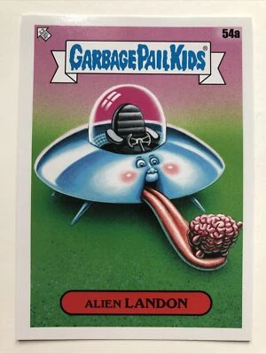 Garbage Pail Kids Topps 2020 Sticker 35th Anniversary Alien Landon 54a - Image 1 of 2