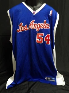 Camiseta deportiva auténtica de Chris Wilcox de los Angeles Clippers talla 56 - Imagen 1 de 6