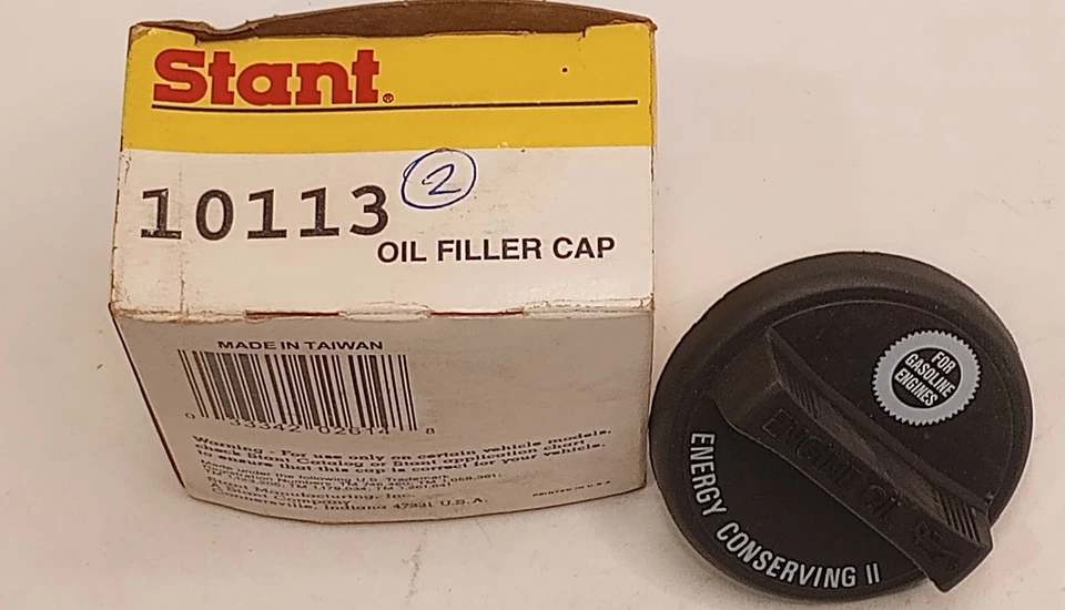 Tapa de llenado de aceite Stant 10113 para Toyota Camry Avalon Lexus ES300 GS300 Supra Foto 1 de 2
