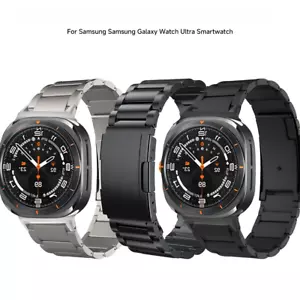 Metal Titanium Strap For Samsung Galaxy Watch Ultra 47mm Replacement Band - Picture 1 of 12