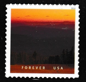 US 5298j O Beautiful Mountain Majesties Crater Lake F single MNH 2018 - Picture 1 of 1