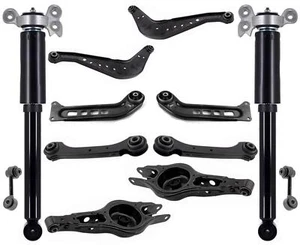 Rear Control Arms Complete Shocks & Links Fits Chevrolet Malibu 2016 2017 2023 - Picture 1 of 9