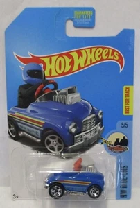HOT WHEELS TREASURE HUNT PEDAL DRIVER BLUE HW RIDE-ONS 5/5 BEST FOR TRACK E1 - Picture 1 of 2