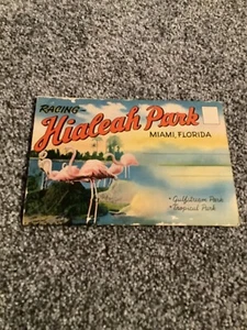 Vintage Hialeah Park, Gulfstream and Tropical Parks Postcard Folder, Free Shippi - Picture 1 of 5