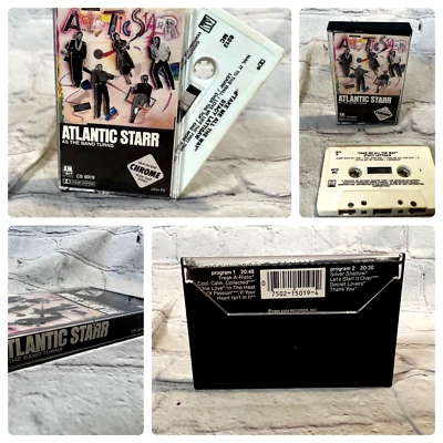 Atlantic Starr As The Band Turns 9 Tracks Cassette 1985 A&M Records - Image 1 of 4