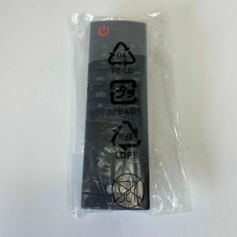Mando a distancia original LG AKB75595361 para barra de sonido SL5Y SL6Y SN6Y SL4Y SNH5 con baterías Foto 1 de 1