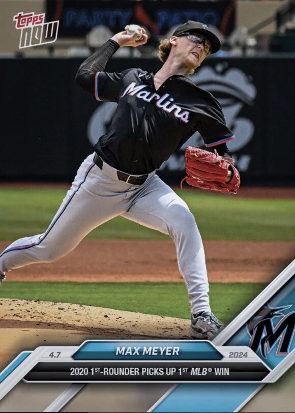 2024 Topps NOW 1st Rounder 1st Win 4.7.24 MAX MEYER Digital - Image 1 of 1
