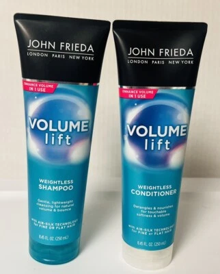 2 Pack New John Frieda Volume Lift Weightless Shampoo & Conditioner - Image 1 of 4