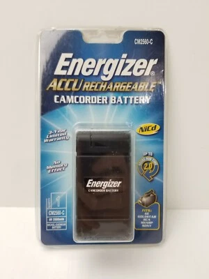 Подлинный Energizer перезаряжаемый видеокамеры аккумулятор CM2560-C NIP новый из старых запасов * читать * - Изображение 1 из 4