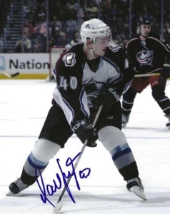  Autographed 8x10 MAREK SVATOS Colorado Avalanche photo - w/COA - Picture 1 of 1