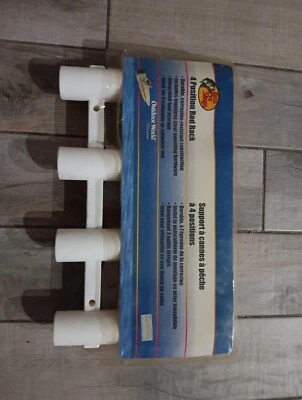 Bass Pro Shops 4 Posiciones Caña de Pescar Montable Herramienta Integrada Almacenamiento NUEVO Foto 1 de 4