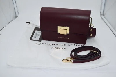 NWT Tuscany Leather Firenze Shoulder Purse Hand Bag Made In Italy - Image 1 of 4