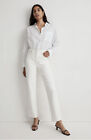 NWT Madewell Women's The Perfect Vintage Jeans Tile White Sz 30 Reg $128