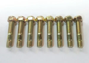 8 x M8 Stehbolzen 45mm Ansaugbrücke Ansaugrohr - Doppelvergaser - Weber / Solex - Bild 1 von 2